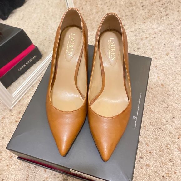 Ralph Lauren pumps/camel - Picture 3 of 4